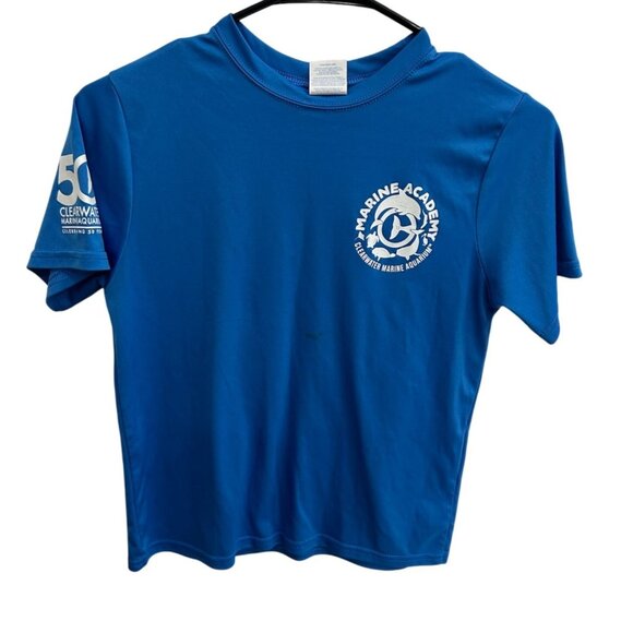 Port & Company Other - Port & Company Youth Marine Academy Performance Shirt Blue Sz M